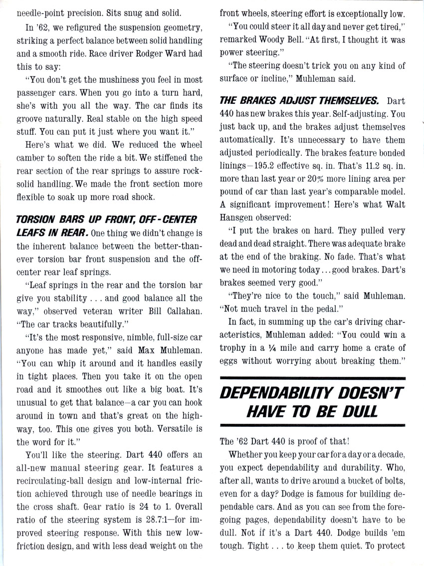 1962 Dodge Dart 440 Story Page 2